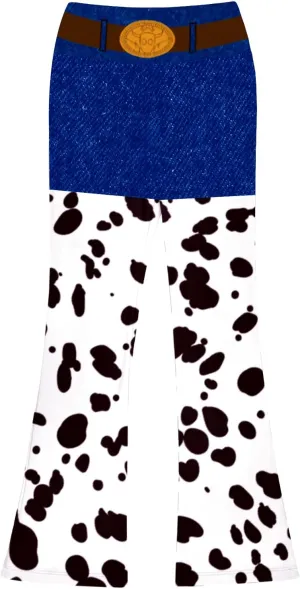 AOBUTE Girls Bell Bottom Pants Tie Dye Print High Waist Flare Leggings 5-14 Years