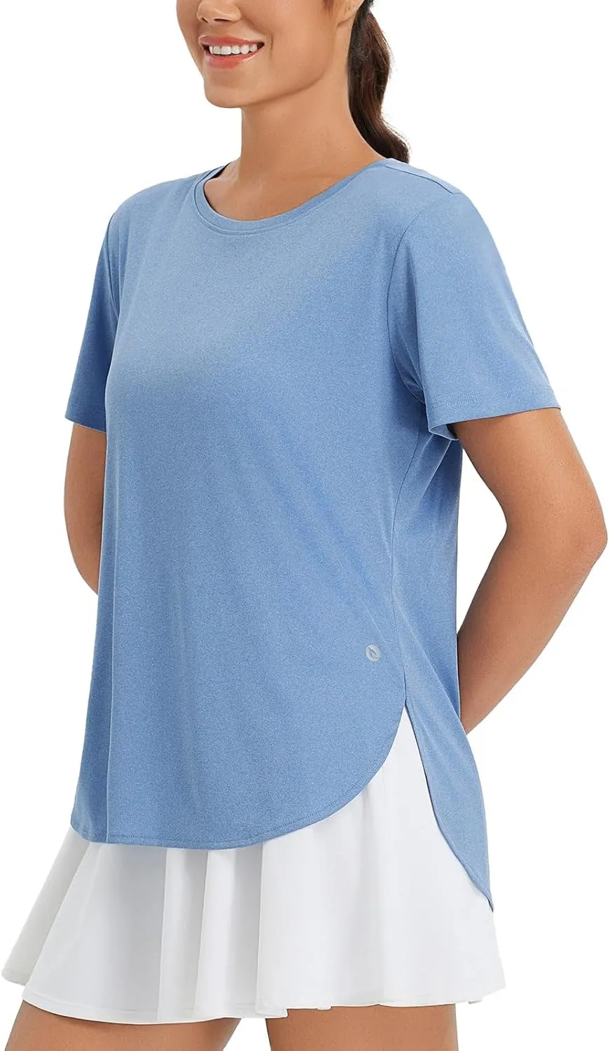 baleaf Women's Workout Tops Shirts UPF50  Sun Shirt Short Sleeve Quick Dry UV Protection Athletic Tee