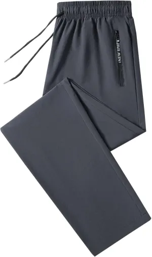 Beeswan Pants Unisex Womens Stretch Active Pants Comfy Breathable Cinch Bottoms Trousers Elastic Athletic Pants