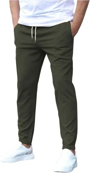 Beva Wear Glide Pants Men Quick Dry Breathable Pants Stretch Tapered Active Hiking Trousers with Pockets