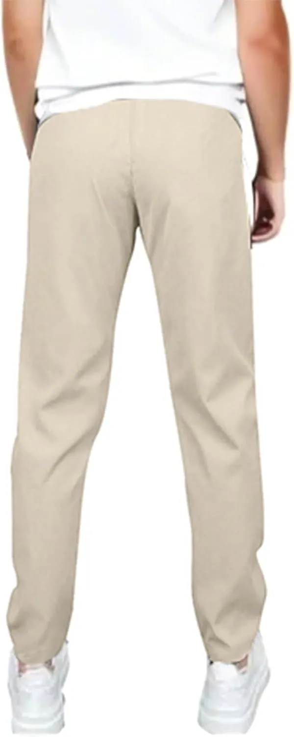 Beva Wear Glide Pants Men Quick Dry Breathable Pants Stretch Tapered Active Hiking Trousers with Pockets
