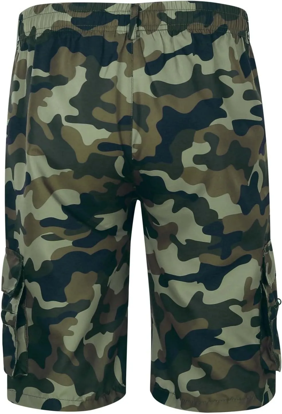 Cargo Shorts for Men Basketball Athletic Shorts Lightweight Outdoor Baggy Fit Shorts Multi Pocket Cargo Pants