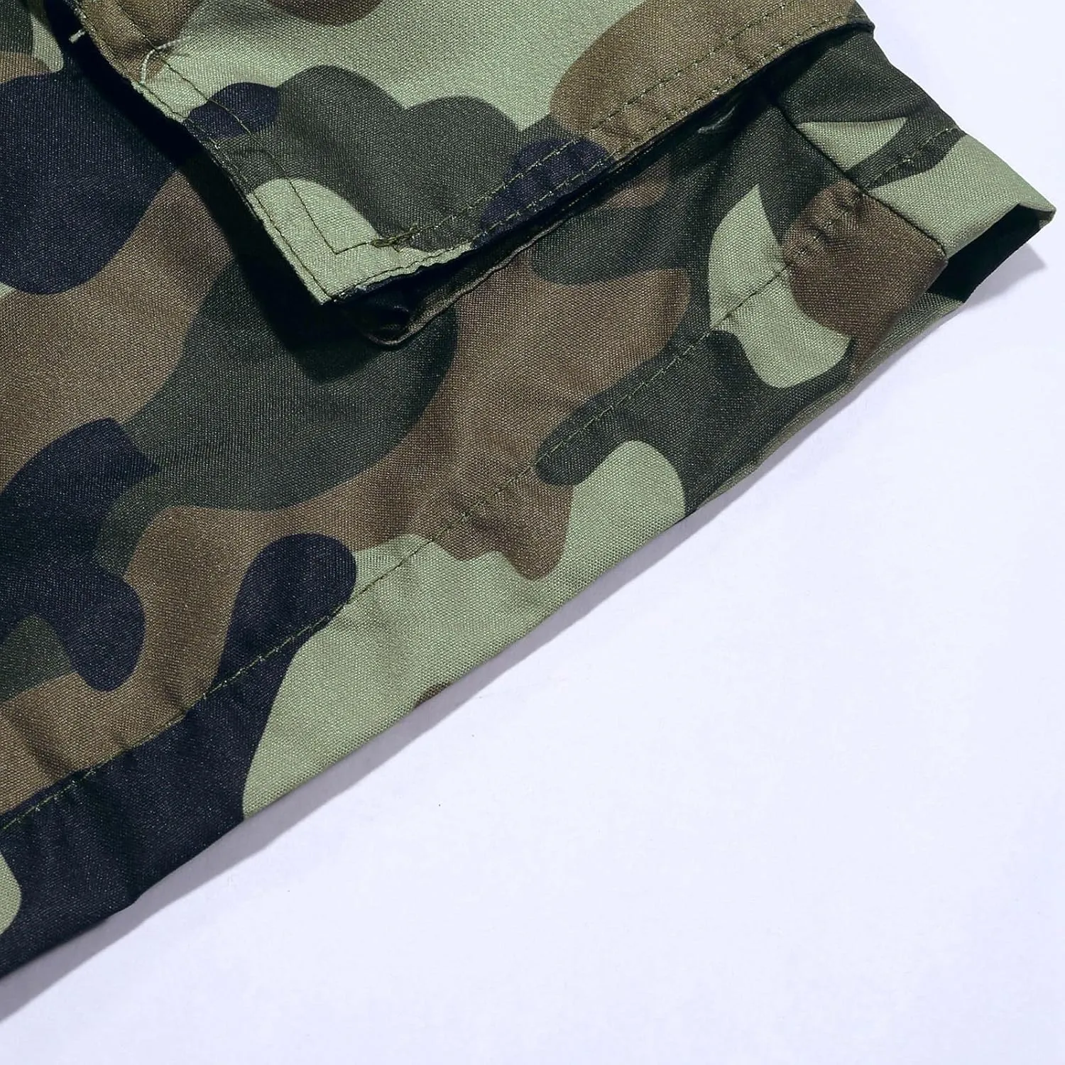 Cargo Shorts for Men Basketball Athletic Shorts Lightweight Outdoor Baggy Fit Shorts Multi Pocket Cargo Pants