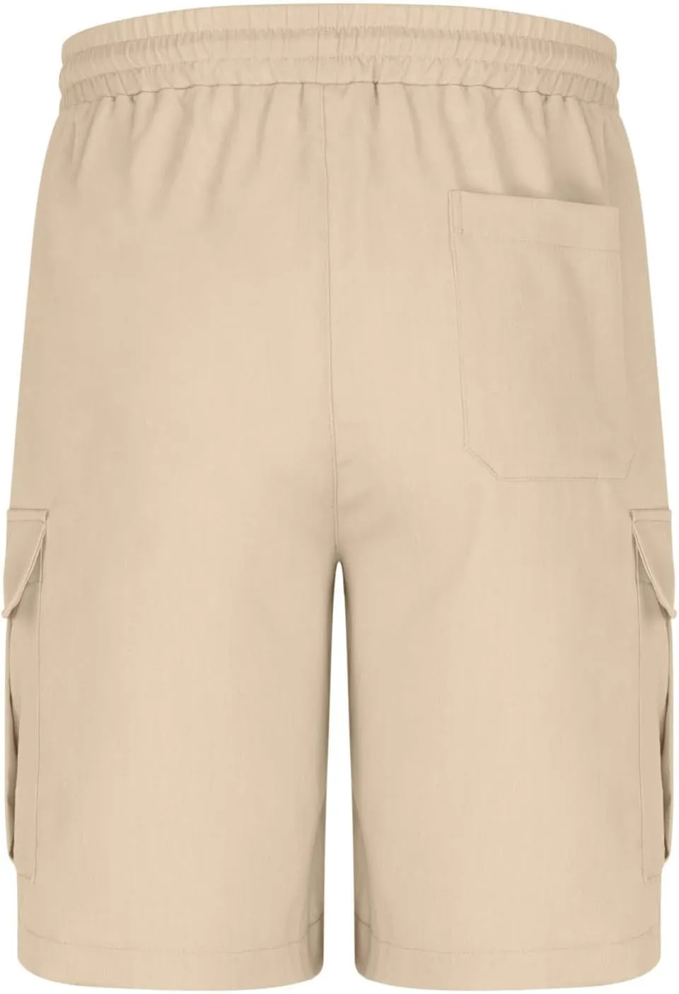 Cargo Shorts for Men Big Tall Elastic Waist Wrangler Long Cargo Shorts Casual Summer Lightweight Gym Work Short Pants