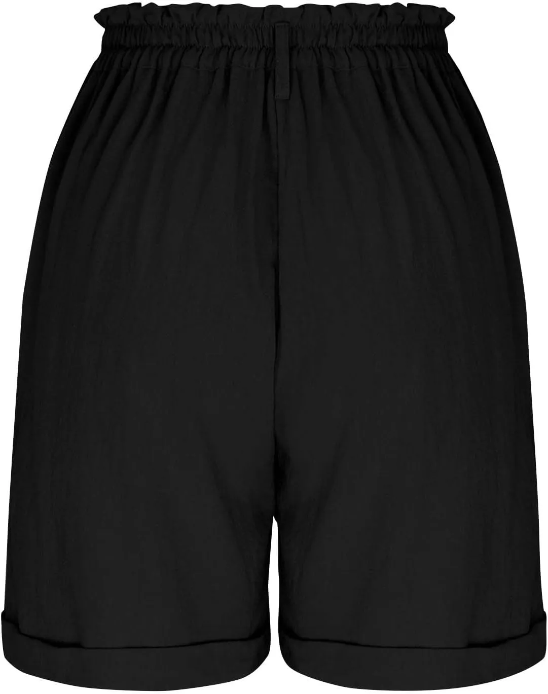 Cargo Shorts for Women 2025 Summer Casual Hiking Shorts with Pockets Elastic Waist Button Chino Short Pants Outfits