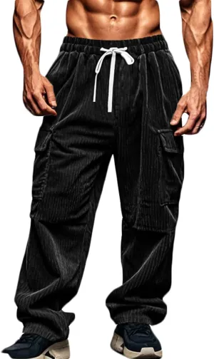 Cbcbtwo Hiking Cargo Pants Men Waterproof Lightweight Casual Cotton Jogger Multi Pockets Outdoor Hiking Work Sweatpants