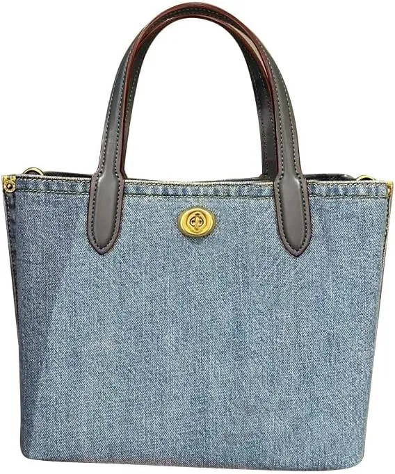 Cowboy Blue Handheld Diagonal Bag Fashionable Commuter Large Capacity
