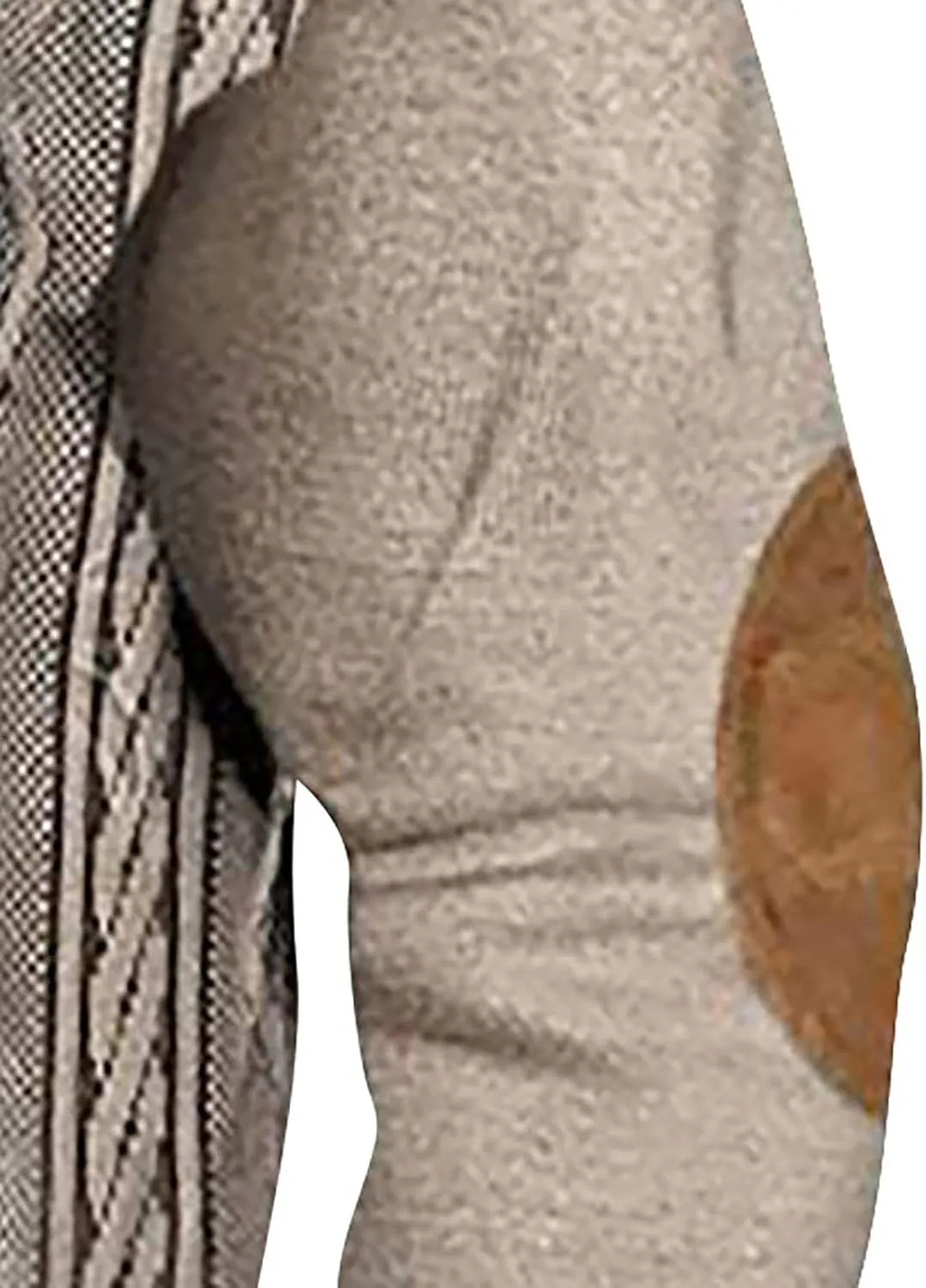 Cowboy Sweatshirts for Mens Button Sweatshirt 1/4 Top Button Long Sleeve Jacket Outdoor Fashion Sweater Tribal