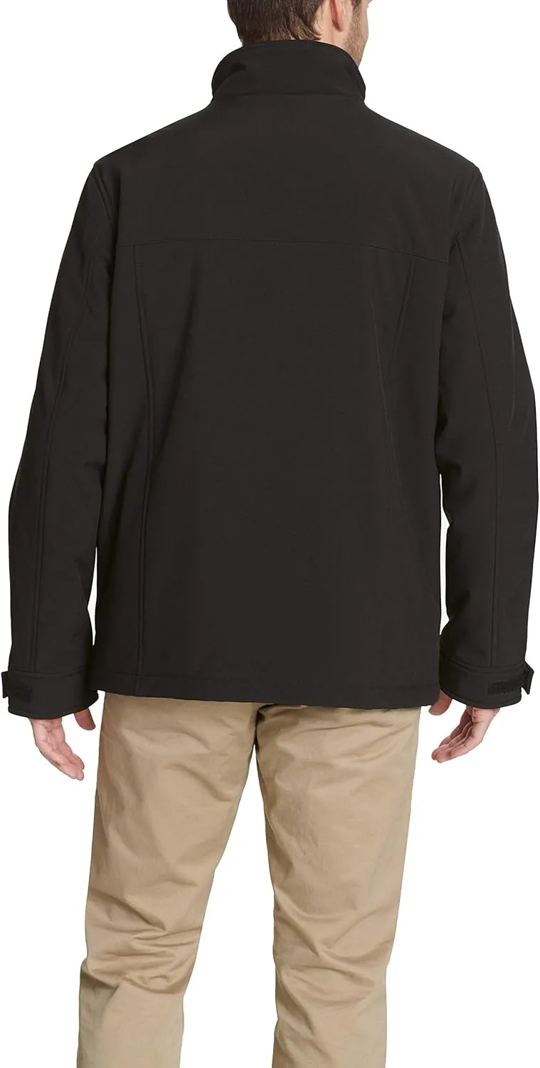 Dockers Men's Dwight Soft Shell Bib Jacket