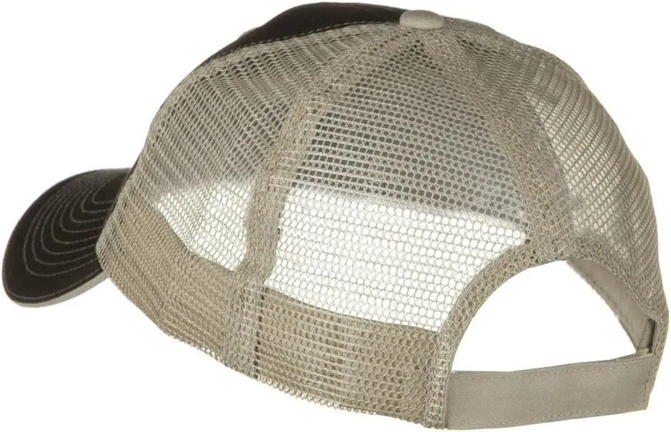 e4Hats.com Big Size Garment Washed Cotton Twill Mesh Cap