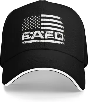Fafo Hat F Around Find Out Funny Anti- Guiltyy 2025 Baseball Cap Men Women Trucker Hat