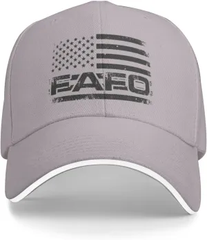 Fafo Hat F Around Find Out Funny Anti- Guiltyy 2025 Baseball Cap Men Women Trucker Hat