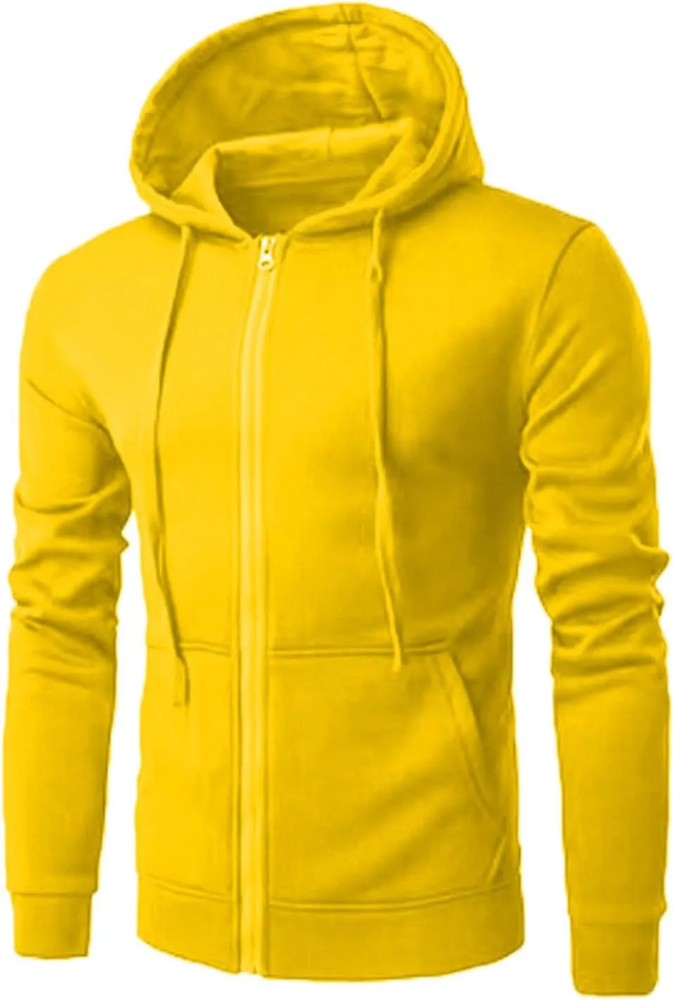 Fall Mens Zip Up Hoodie Loose Fit Full Zip Up Hoodie Casual Mens Sweatshirt Hoodie Fashion Men's Hoodies Pullover