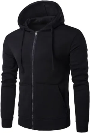 Fall Mens Zip Up Hoodie Loose Fit Full Zip Up Hoodie Casual Mens Sweatshirt Hoodie Fashion Men's Hoodies Pullover