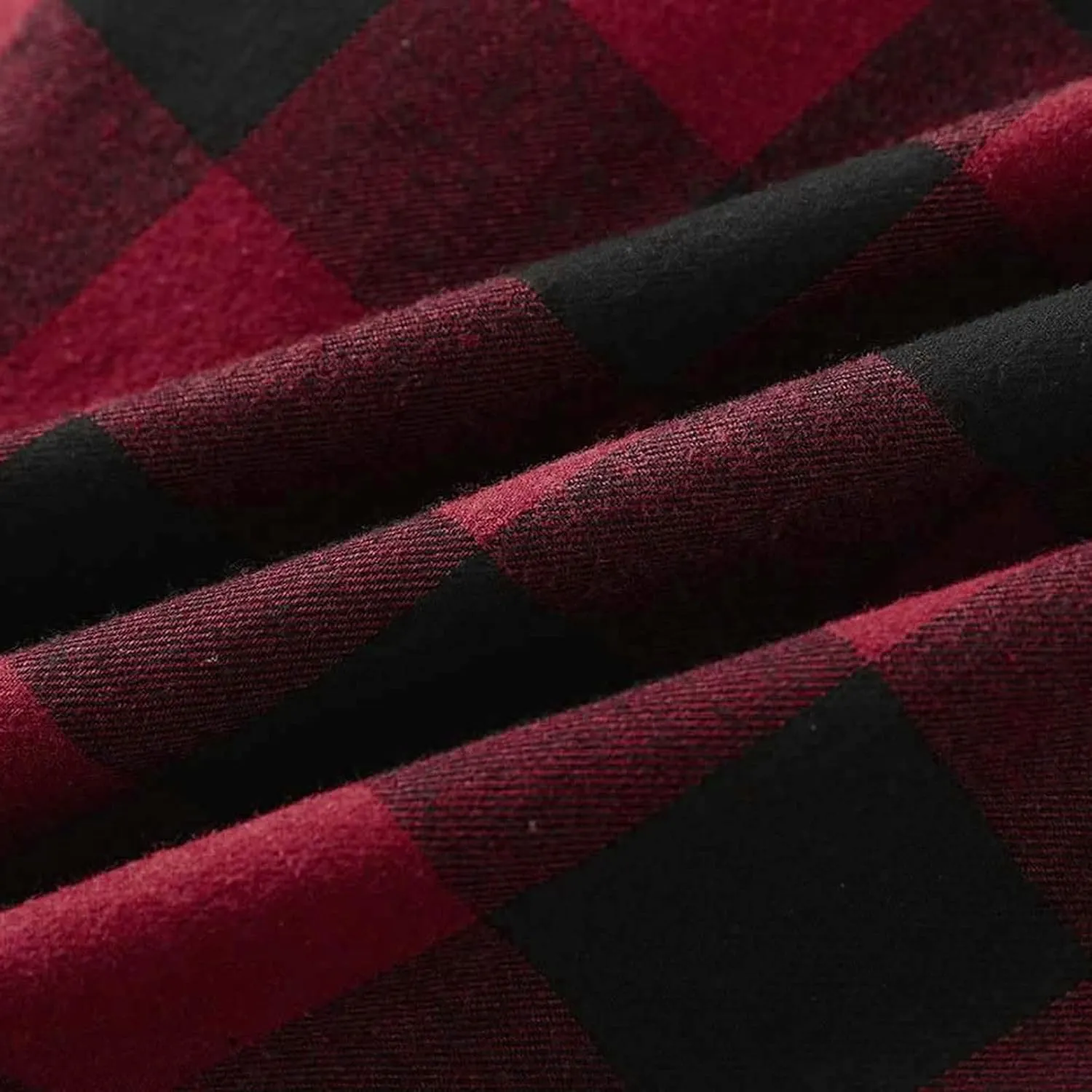 Flannel Jackets for Men Big and Tall Design Plaid Shirt Jacket Relaxed Fit Thicken Warm Sweatshirt Cozy Soft Outwear