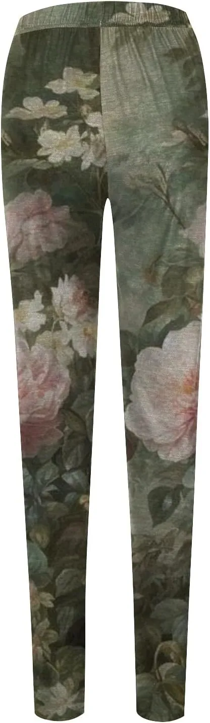 Flare Leggings for Women Butt Lift Leopard Print Capri Yoga Pants for Women Women's Novelty Leggings
