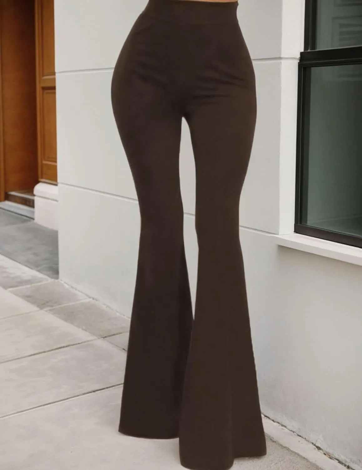 Flare Leggings for Women High Waist Wide Leg Pants Bell Bottom Jeans for Women