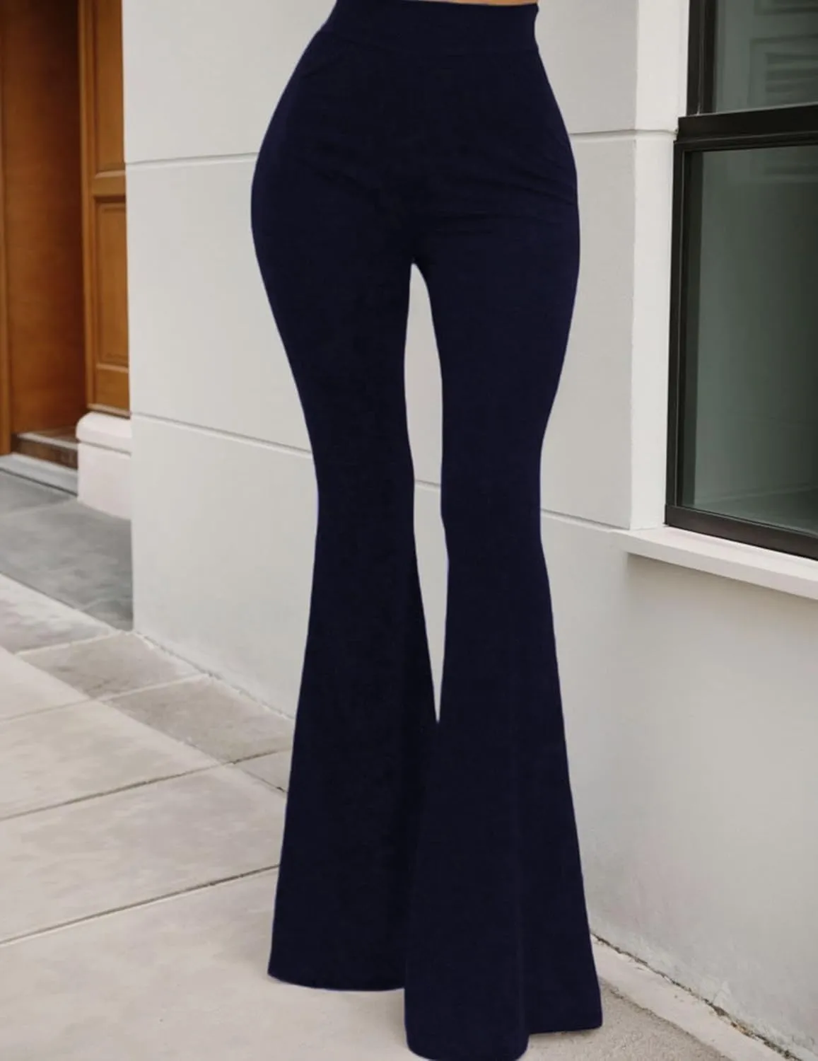 Flare Leggings for Women High Waist Wide Leg Pants Bell Bottom Jeans for Women