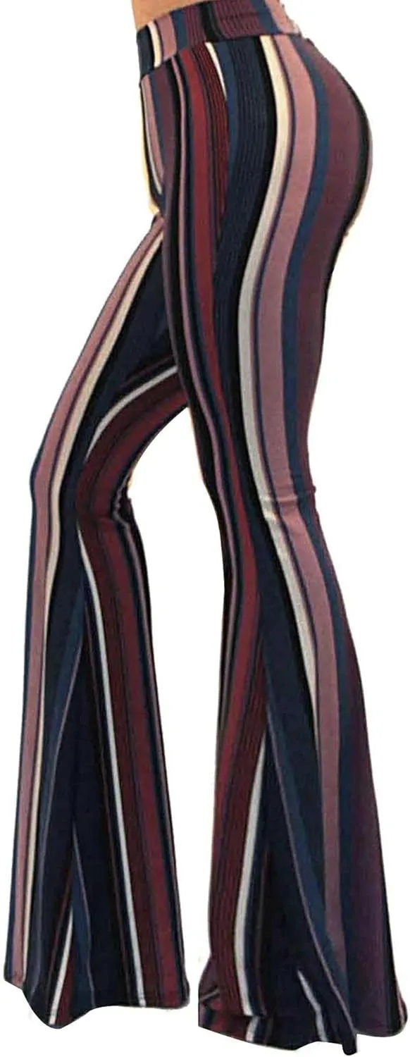 Flare Leggings for Women High Waist Wide Leg Pants Bell Bottom Jeans for Women