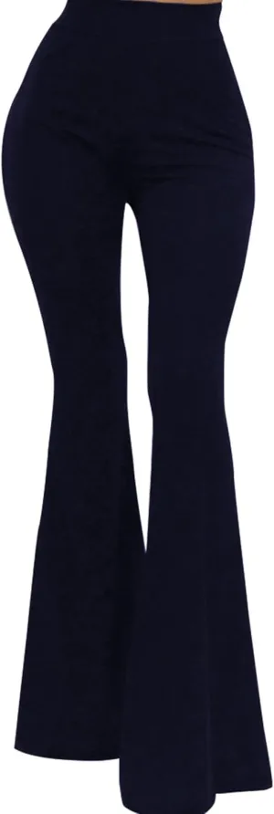 Flare Leggings for Women High Waist Wide Leg Pants Bell Bottom Jeans for Women