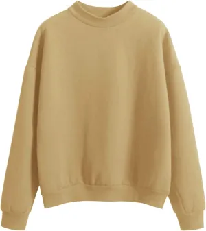 GIERIDUC Womens Oversized Sweatshirts Crewneck Long Sleeve Tops Fleece Pullover Fall Fashion Clothes Trendy Y2K Outfits
