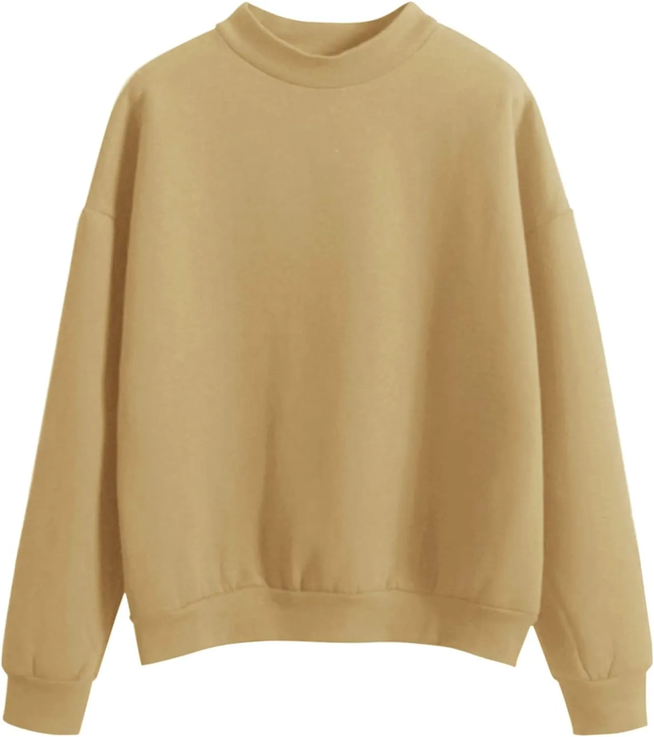 GIERIDUC Womens Oversized Sweatshirts Crewneck Long Sleeve Tops Fleece Pullover Fall Fashion Clothes Trendy Y2K Outfits