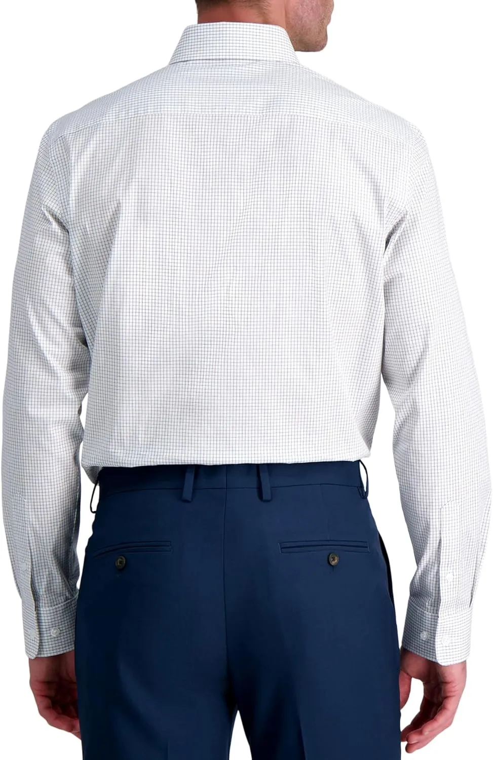 Haggar Men's Premium Comfort Classic Fit Wrinkle Resistant Dress Shirt