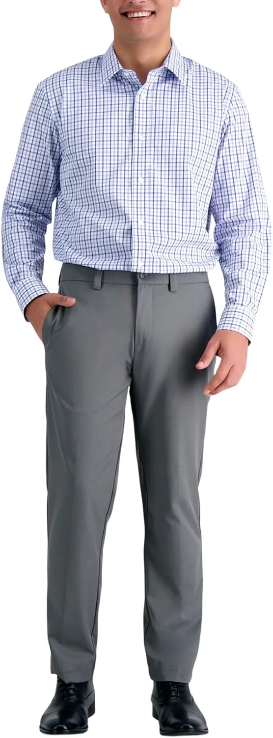 Haggar Men's Premium Comfort Classic Fit Wrinkle Resistant Dress Shirt