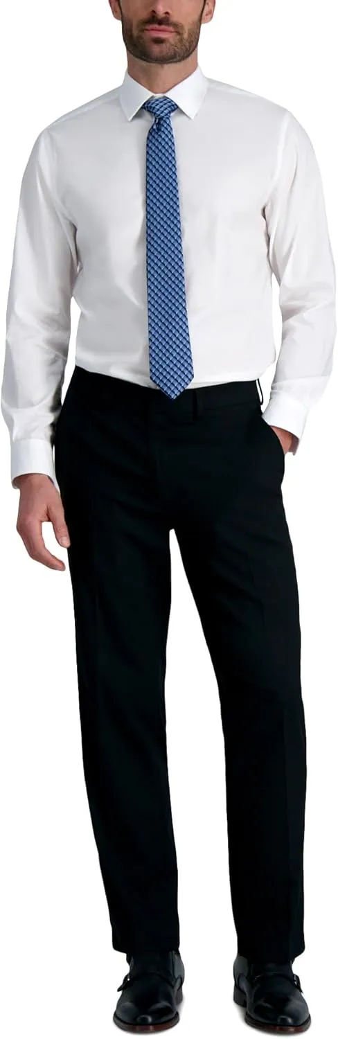Haggar Men's Premium Comfort Classic Fit Wrinkle Resistant Dress Shirt