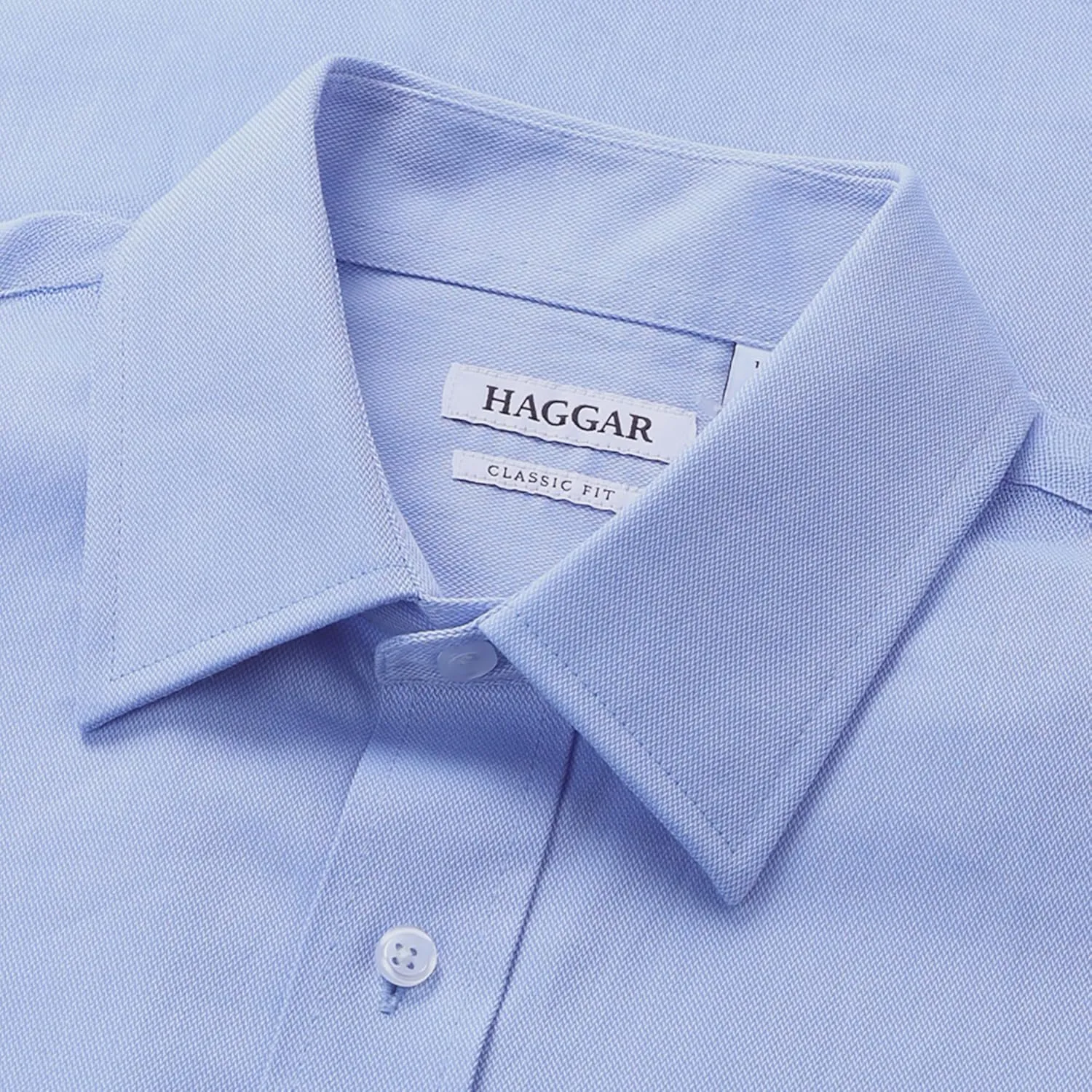 Haggar Men's Premium Comfort Classic Fit Wrinkle Resistant Dress Shirt