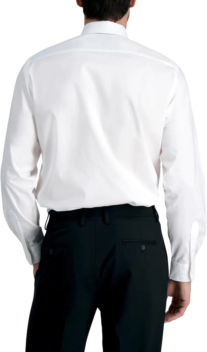 Haggar Men's Premium Comfort Classic Fit Wrinkle Resistant Dress Shirt