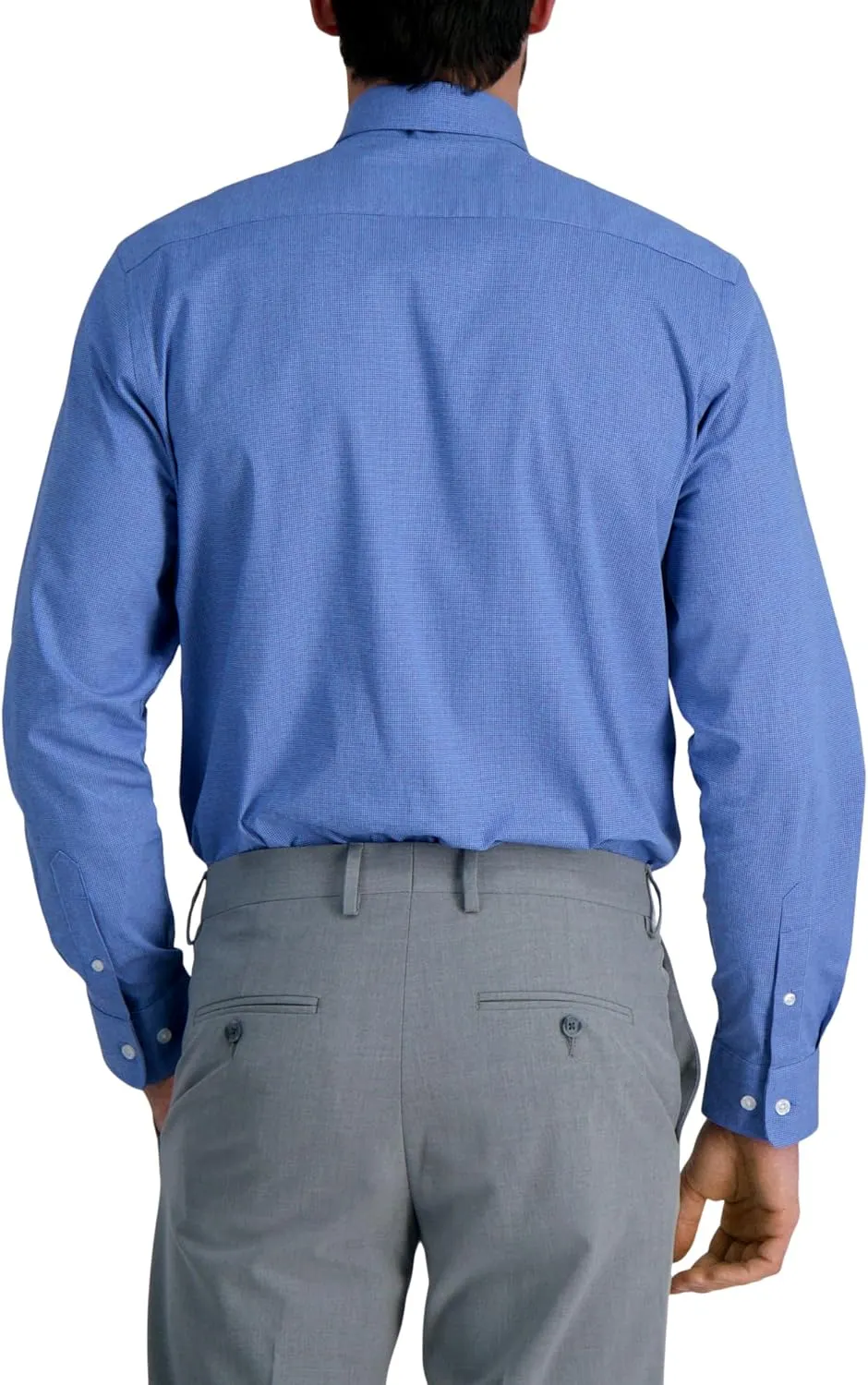 Haggar Men's Premium Comfort Classic Fit Wrinkle Resistant Dress Shirt