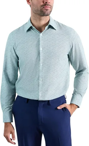 Haggar Men's Smart Wash Slim Fit Dress Shirt