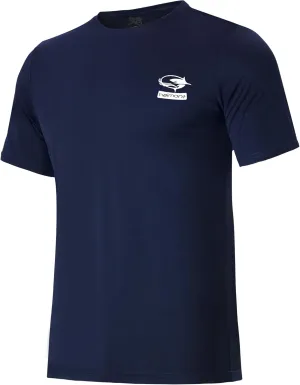 Haimont Men's UPF 50  Sun Protection Fishing Shirts Short Sleeve Quick Dry Swim T-Shirt UV Workout Athletic Tee Shirt