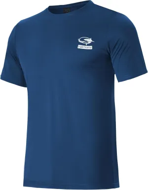 Haimont Men's UPF 50  Sun Protection Fishing Shirts Short Sleeve Quick Dry Swim T-Shirt UV Workout Athletic Tee Shirt