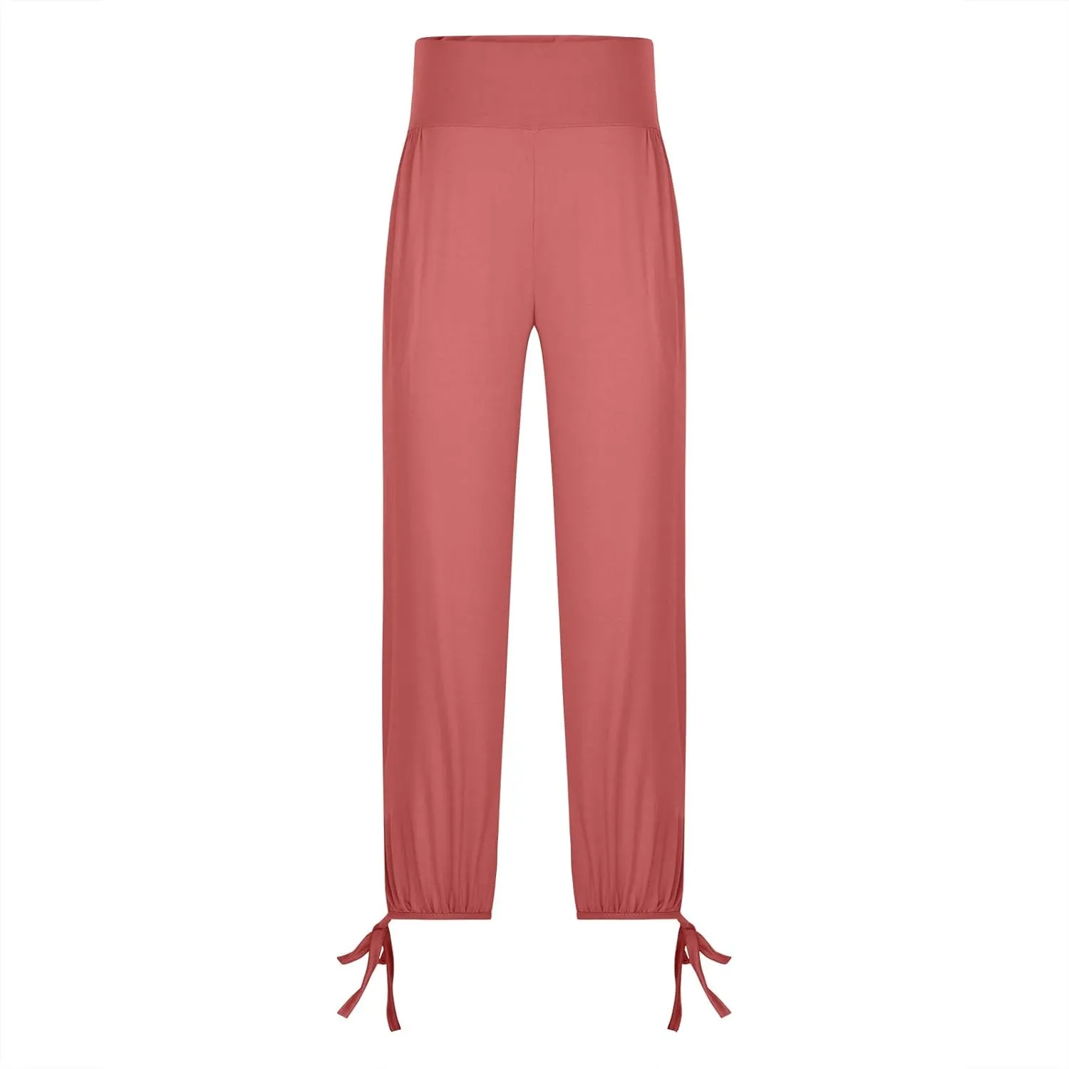 High Waist Capri Yoga Pants for Women Dressy Casual Tummy Control Crop Lounge Trousers Loose Comfy Workout Sweatpants