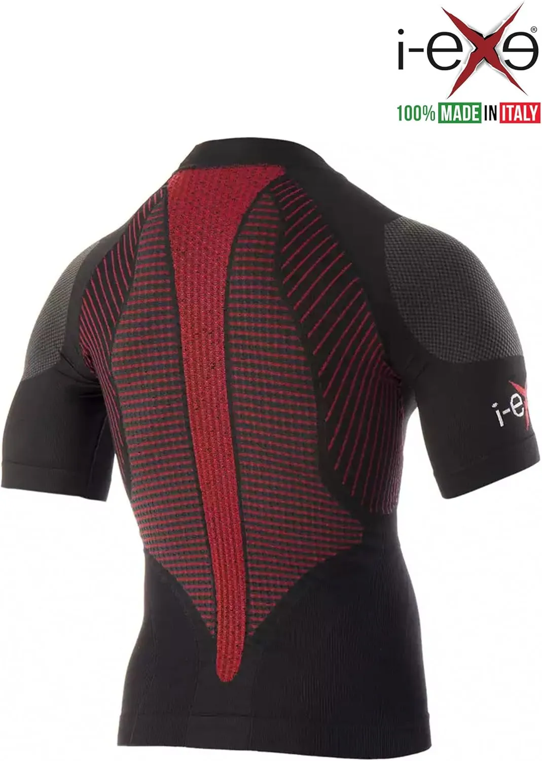 I-EXE Men's & Women's Compression Shirt, Short & Long Sleeve Gym Tee for Workout, Exercise, and Recovery