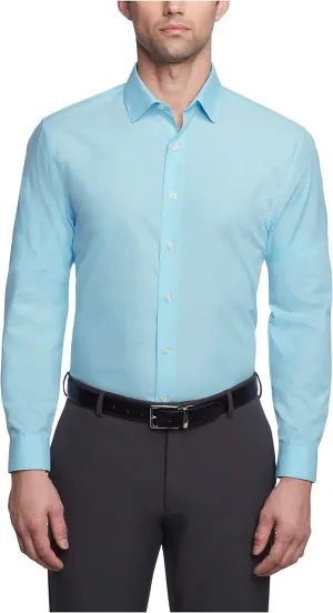 Kenneth Cole Men's Dress Shirt Slim Fit Solid