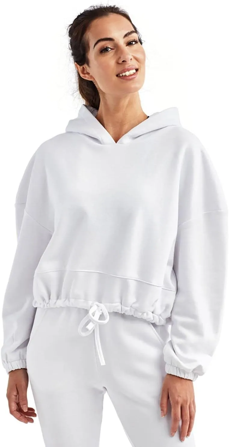 Ladies' Maria Cropped Oversized Hoodie
