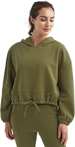 Ladies' Maria Cropped Oversized Hoodie