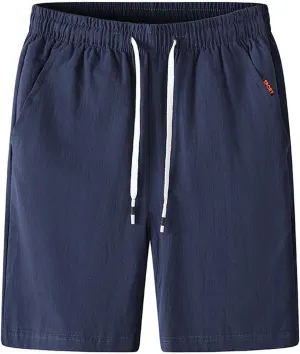 Mens Athletic Shorts Running Workout Shorts Summer Breasted Shorts Loose Casual Sports Training Pants with Pockets