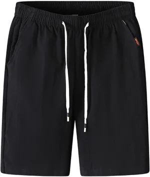 Mens Athletic Shorts Running Workout Shorts Summer Breasted Shorts Loose Casual Sports Training Pants with Pockets