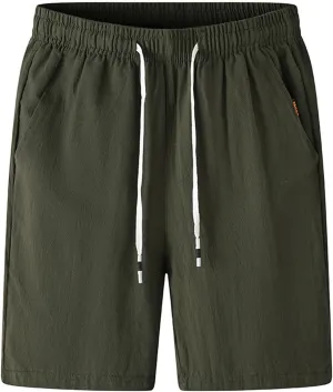 Mens Athletic Shorts Running Workout Shorts Summer Breasted Shorts Loose Casual Sports Training Pants with Pockets