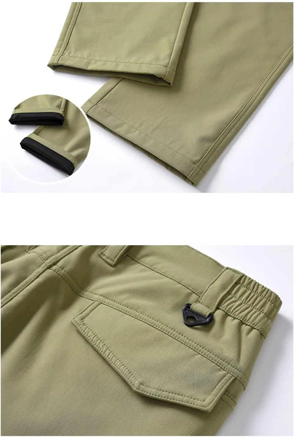 Men's Cargo Pants Outdoor Hiking Pants Athletic Joggers Sweatpants Water Resistant Breathable Ripstop Tactical Pants