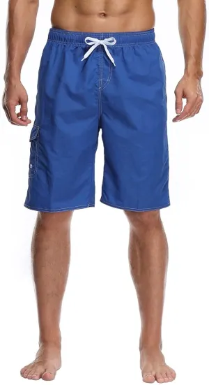 Mens Cargo Shorts Athletic Workout Gym Jogger Shorts Casual Drawstring Elastic Waist Capri Pants with Multi Pocket