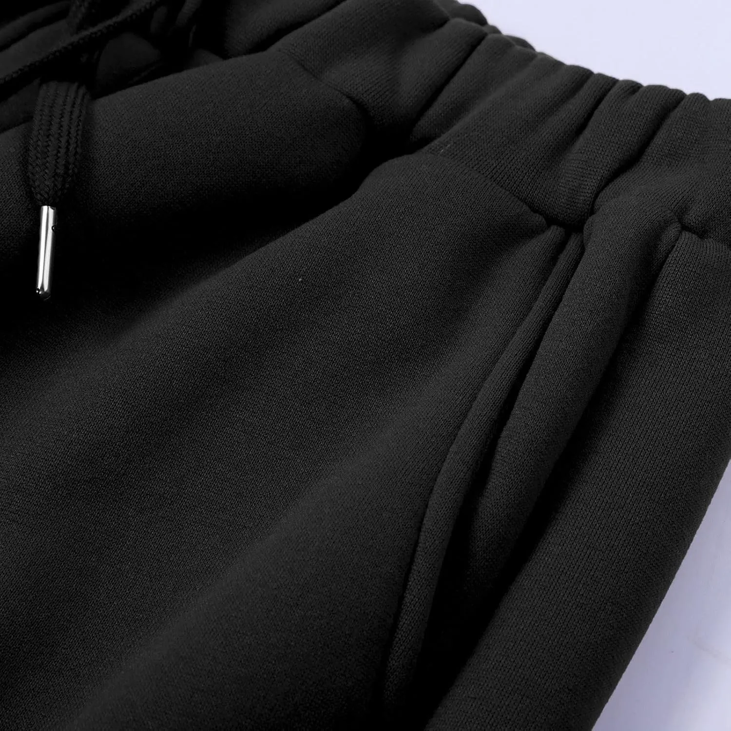 Mens Cargo Sweatpants Breathable Comfy Joggers Athletic Gym Pants Fall Winter Long Trousers with Pockets