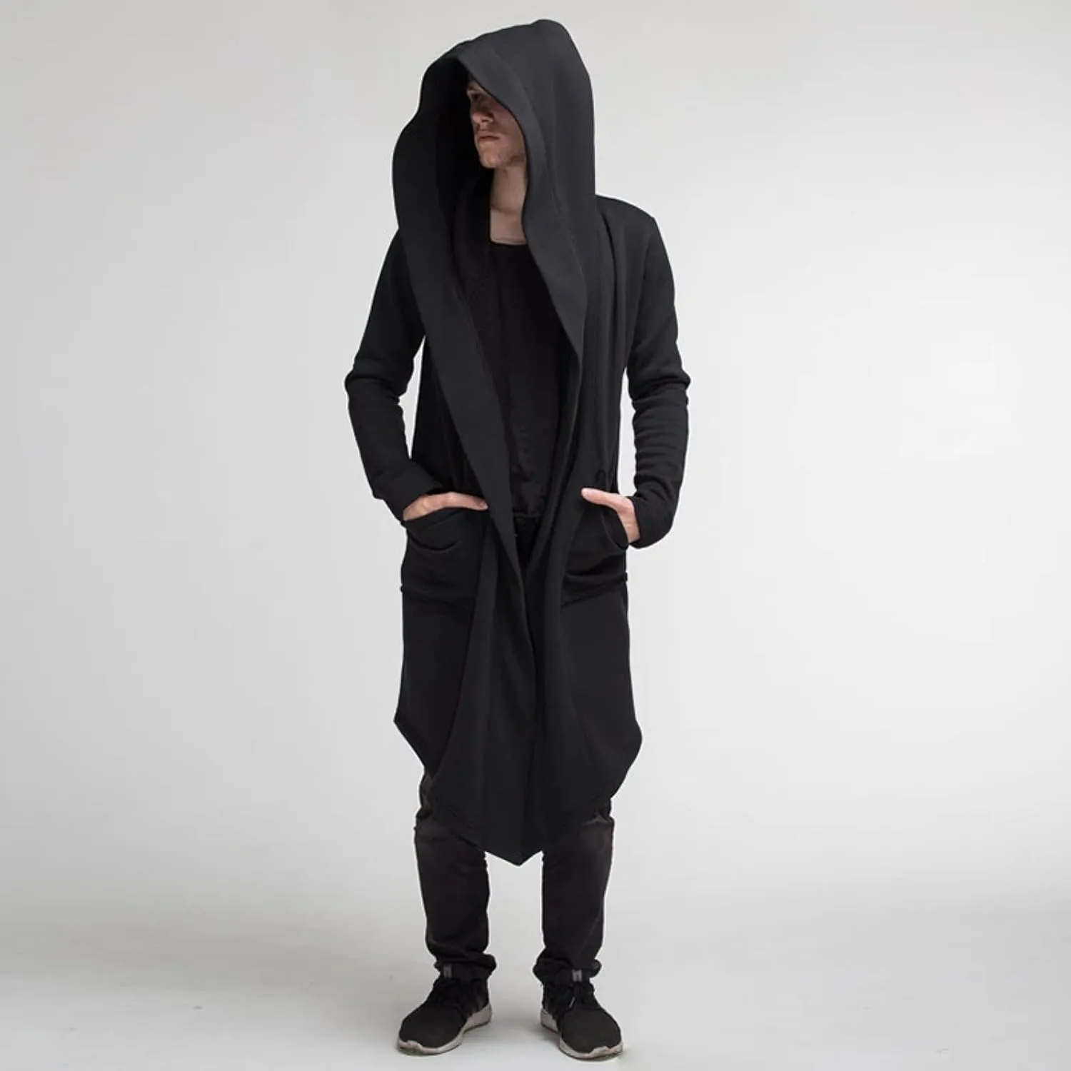 Men's Color Block Pullover Fleece Hoodie Men And Women Blouse Shirt Autumn And Winter Men's Fleece Pullover Hoodie
