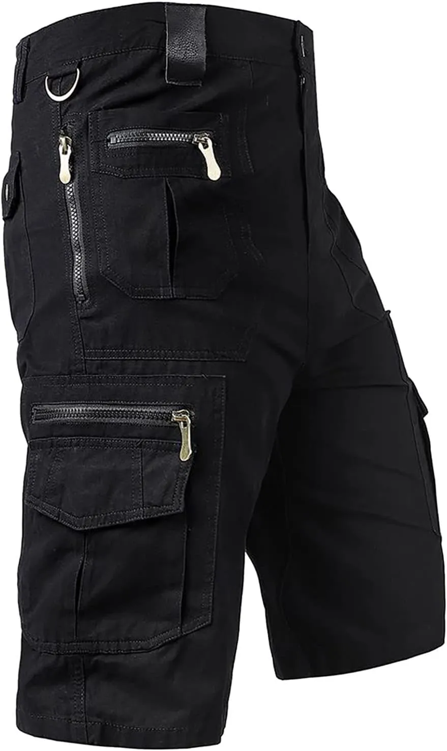 Men's Hiking Cargo Shorts Drawstring Shorts with Multiple Pockets Golf Camping Outdoor Casual Summer Beach Shorts
