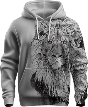 Mens Hoodie Midweight Men Women Letter Graphic Hooded Print Hooded Collar Long Sleeve Men's Fleece Pullover Hoodie