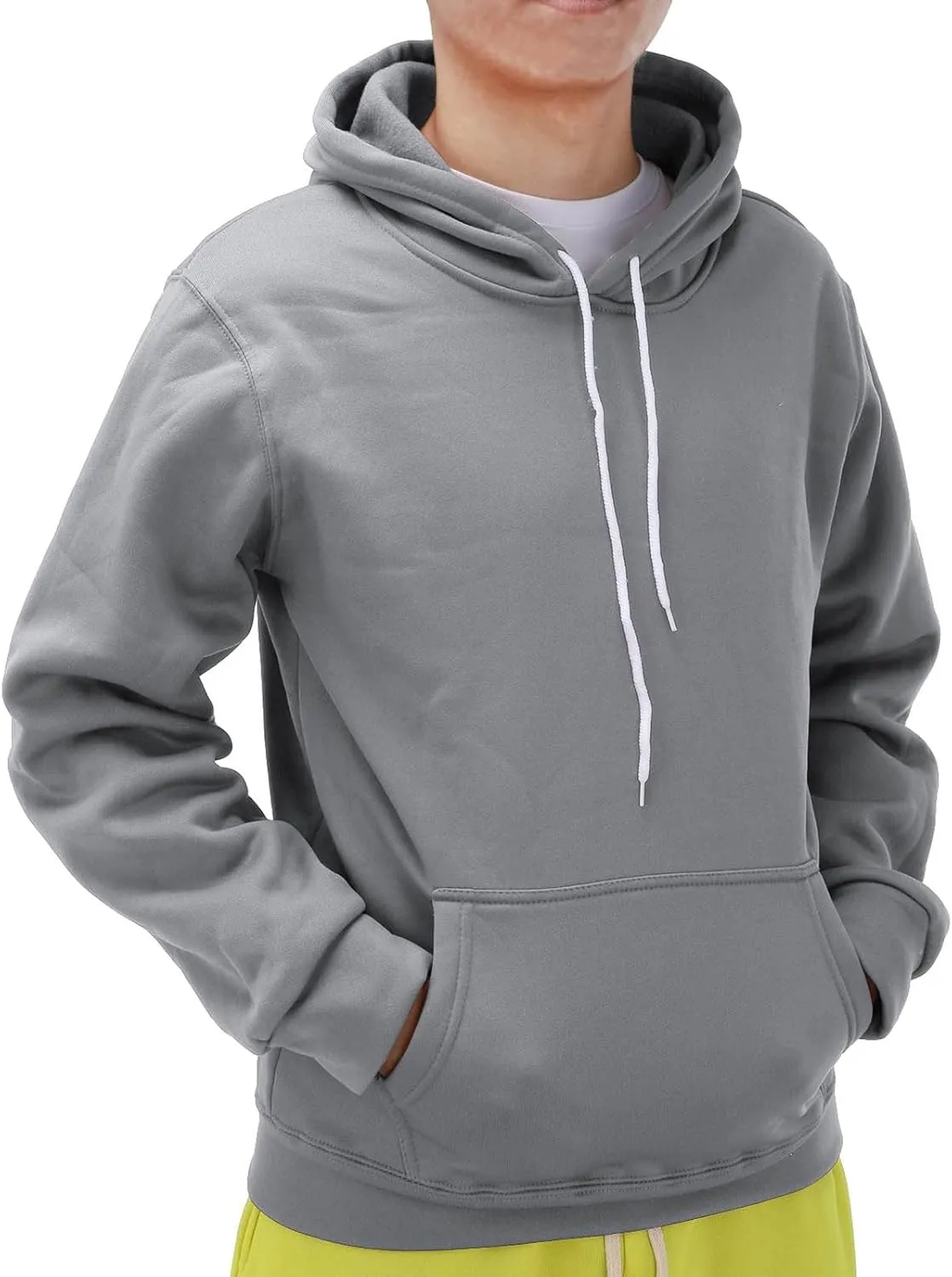 Mens Hoodie Midweight Men Women Letter Graphic Hooded Print Hooded Collar Long Sleeve Men's Fleece Pullover Hoodie